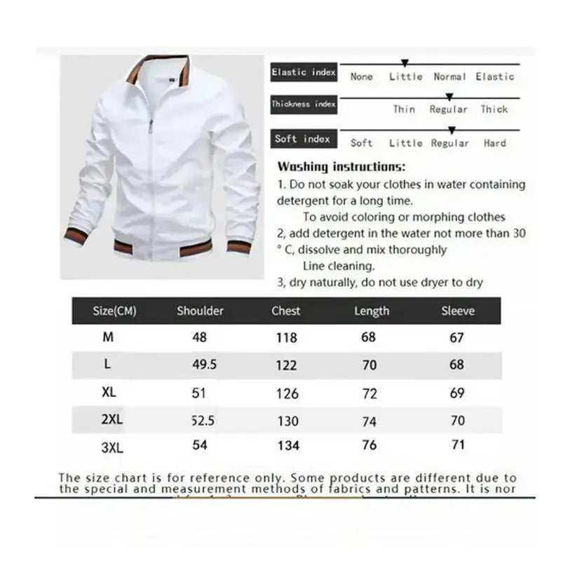 Chaqueta Cortavientos Hombre | Bomber Impermeable Primavera
