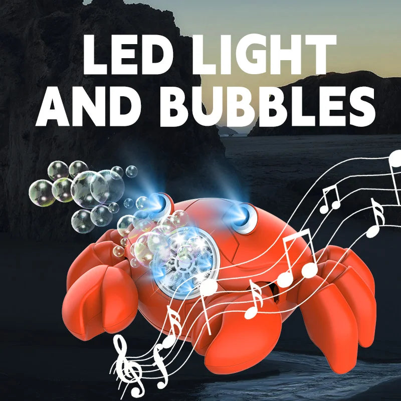 Pistola de Burbujas Automática 36 Agujeros con Luces LED