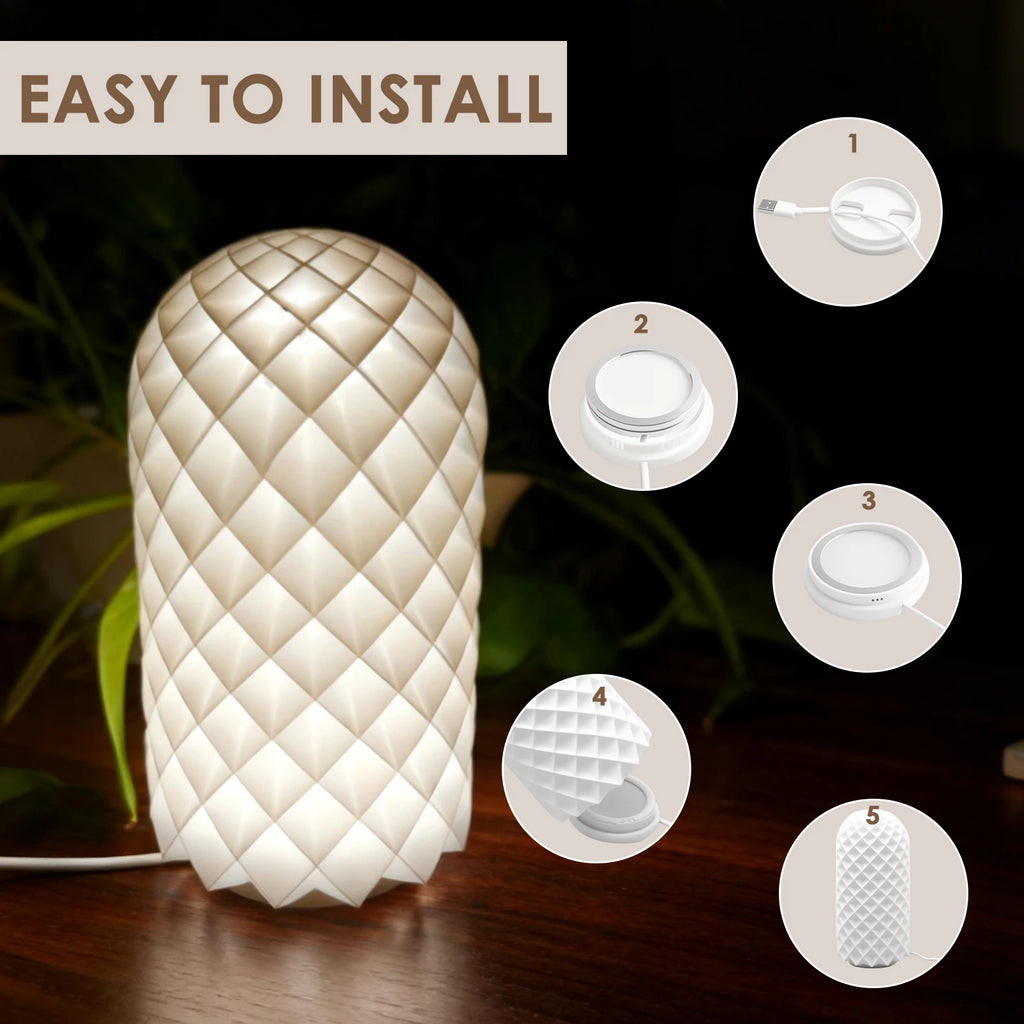 Kit de Lámparas LED de 3/5/10 Piezas, 3 Colores, Alimentación USB de 5V, Luz Cálida de 3000k-6400k, Brillo Ajustable, Lámpara para Espacio de Impresión 3D para Cabina