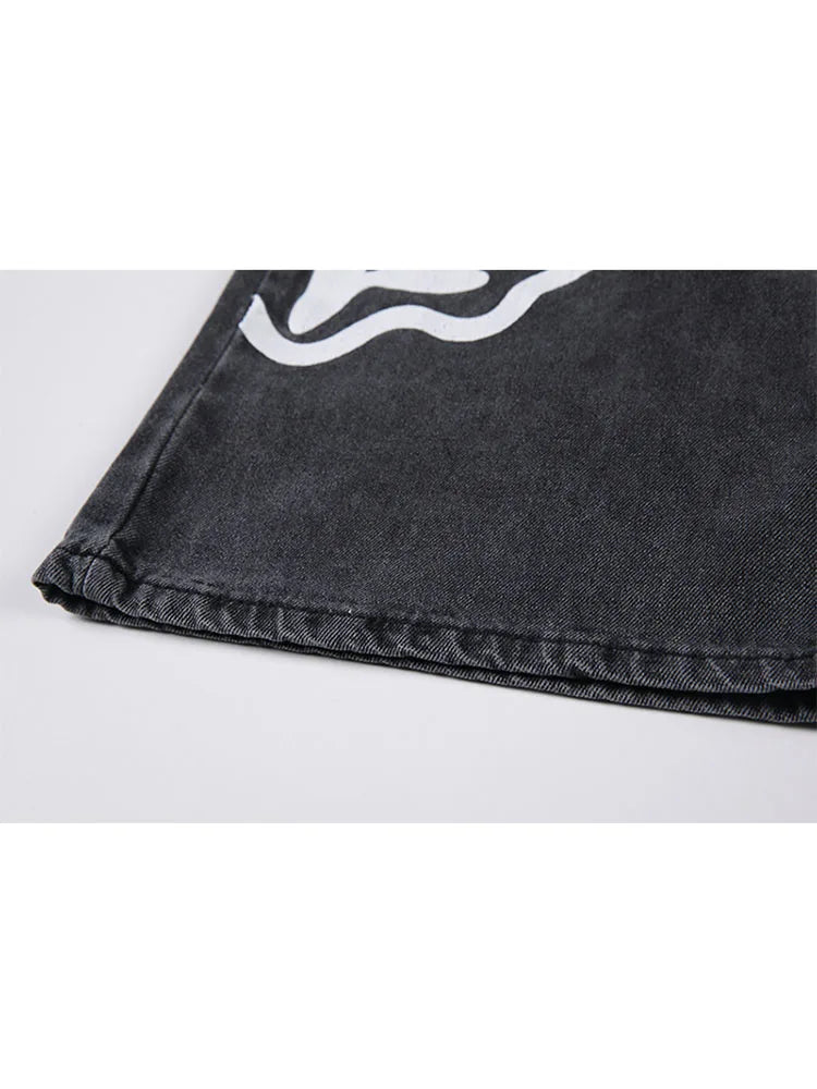 Pantalones Vaqueros Holgados de Pierna Ancha para Mujer, Hip-Hop Informales