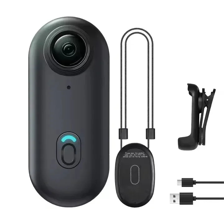 Cámara de acción mini 1080P/4K con WiFi y resistencia al agua hasta 30 metros