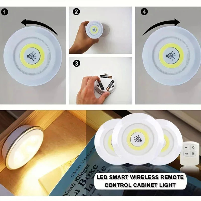 Luz Nocturna Táctil Inalámbrica para Armario