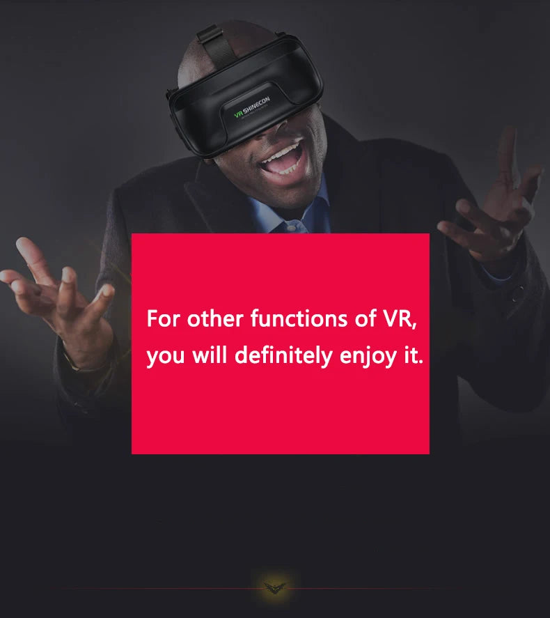 Gafas de Realidad Virtual 3D para Teléfono Móvil, Casco con Lentes para Smartphone, Dispositivo de Realidad Virtual, Visor para Celular