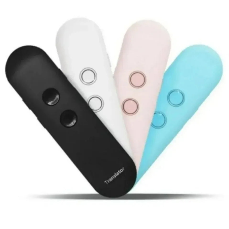 Mini T4 AI Translator Smart Pen Inalámbrico, 40 Idiomas, Compatible con Bluetooth, Portátil, Traducción de Voz Instantánea Bidireccional en Tiempo Real