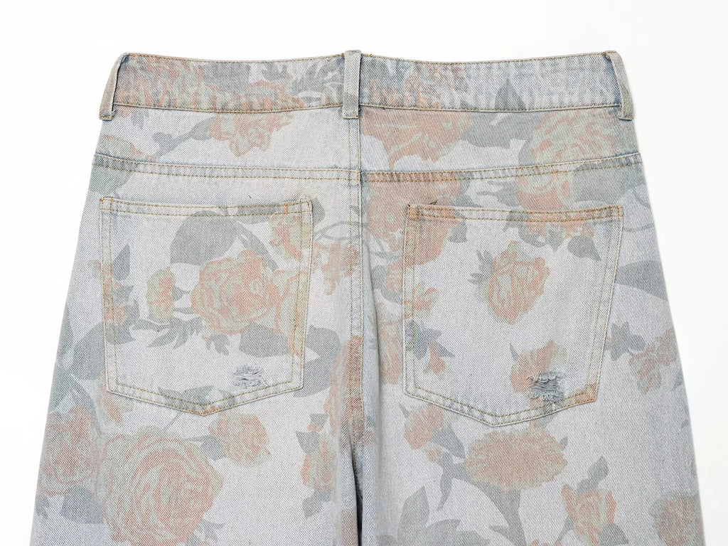 Pantalones Vaqueros Holgados de Cintura Baja