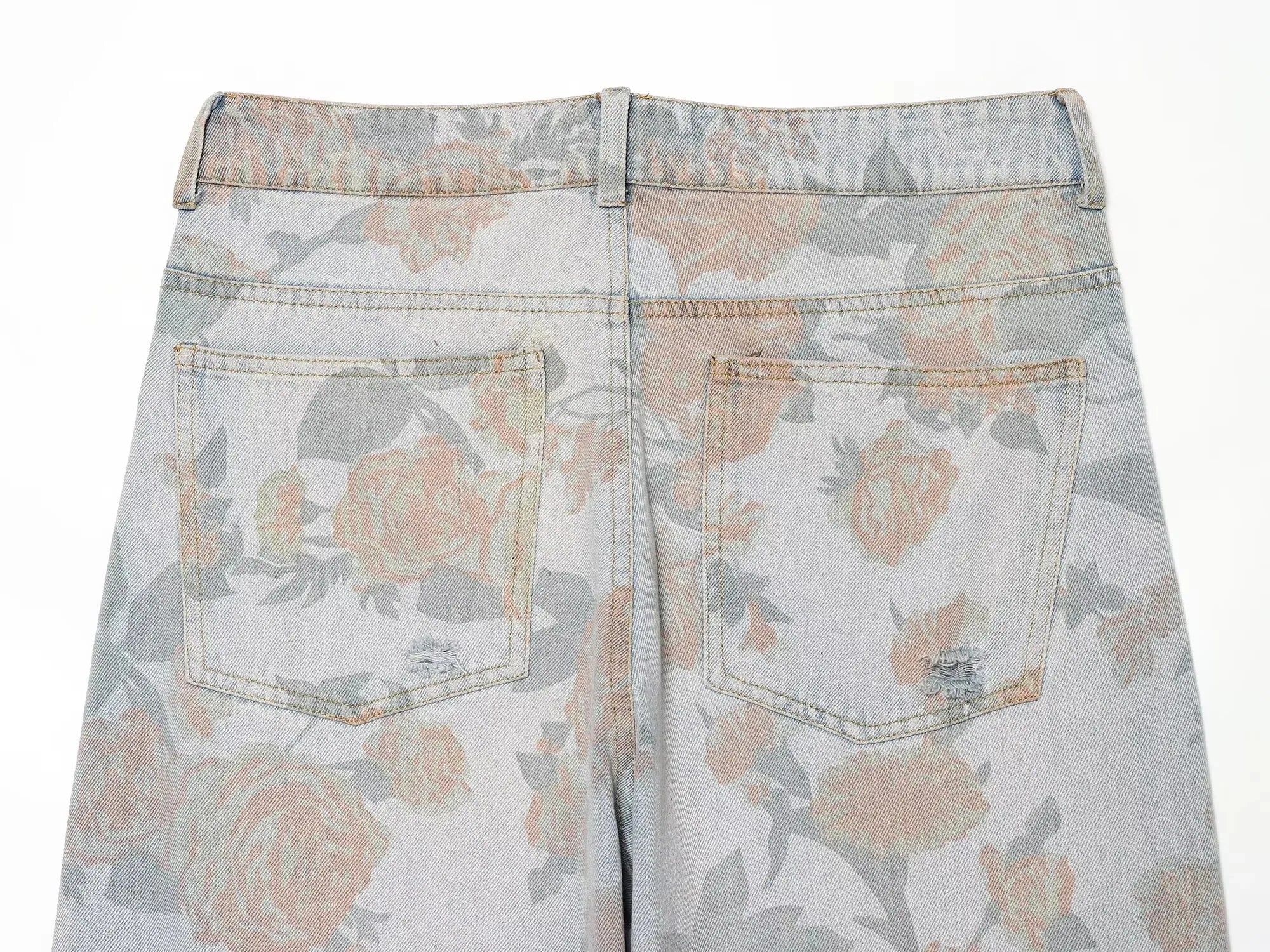 Pantalones Vaqueros Holgados de Cintura Baja