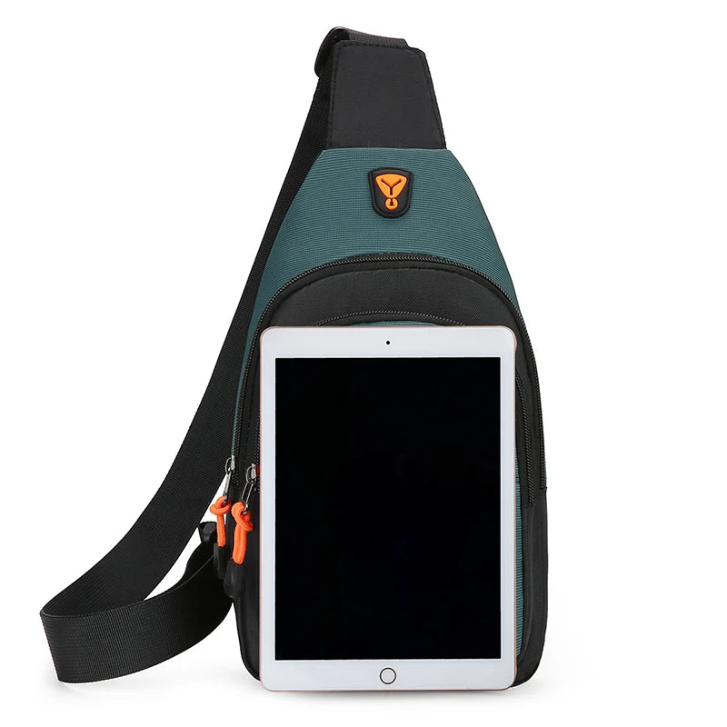 Bolso Deportivo Cruzado Impermeable para Ciclismo y Senderismo