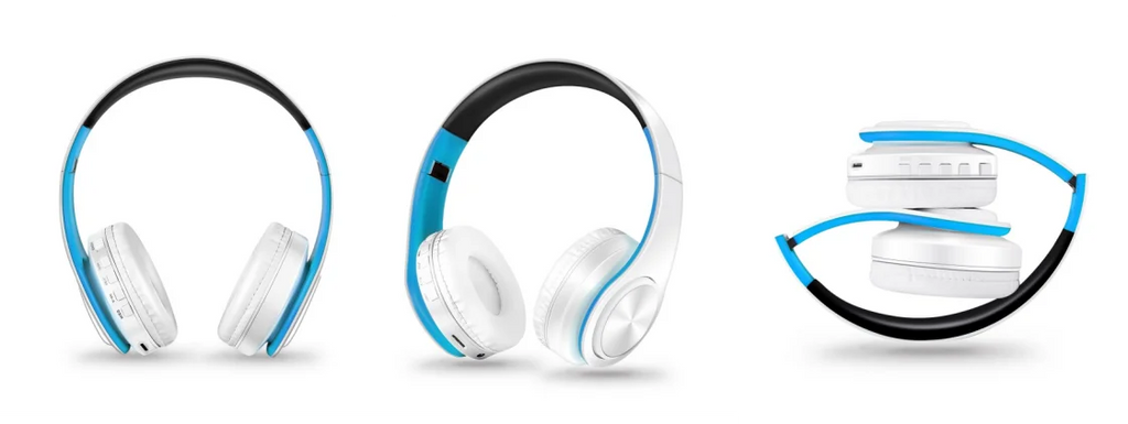 Auriculares Bluetooth 5.3 Inalámbricos con Micrófono y Radio FM