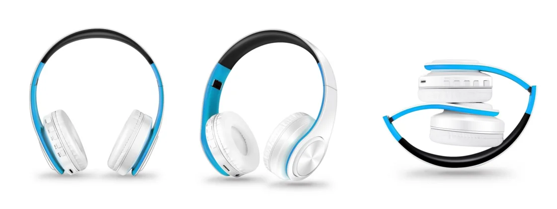 Auriculares Bluetooth 5.3 Inalámbricos con Micrófono y Radio FM