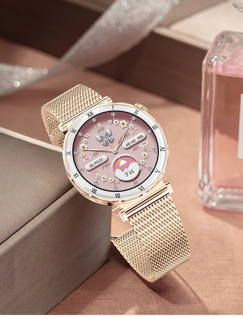 LIGE Reloj Inteligente Ultrafino 6.2mm Mujer