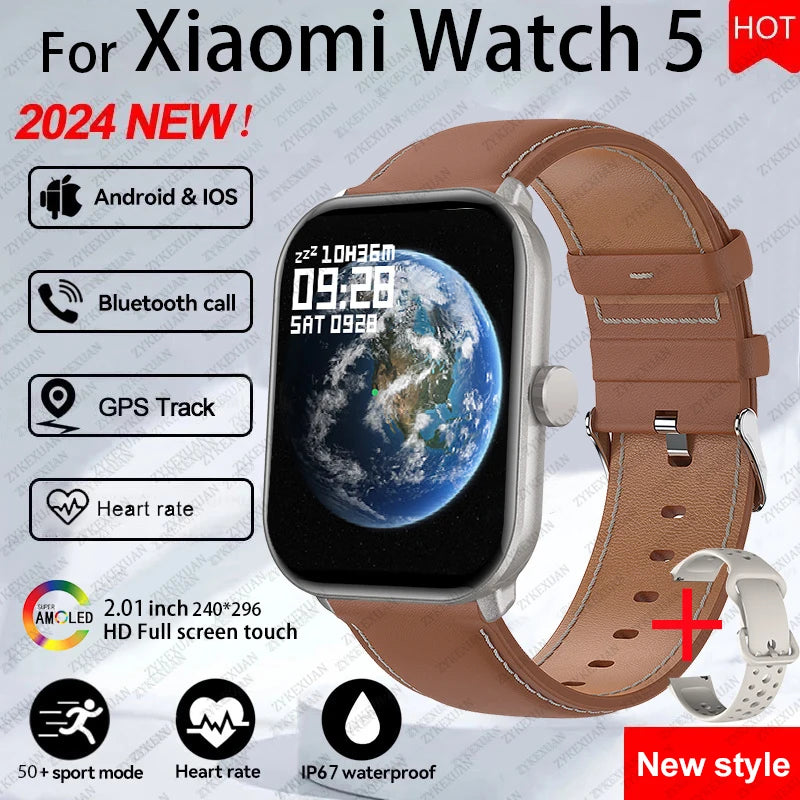 Reloj Inteligente Serie 5 Global con AMOLED, GPS y Llamadas Bluetooth