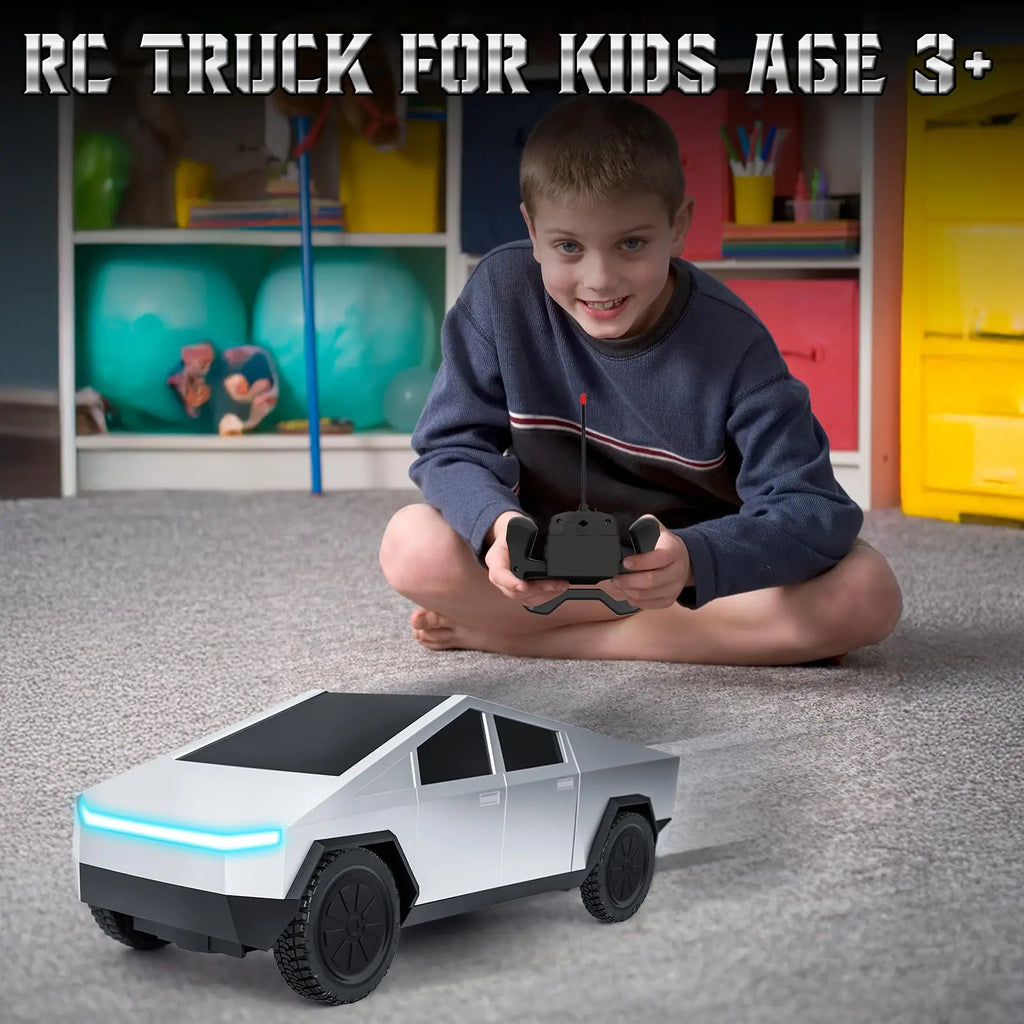 Camioneta RC 1:24, Todoterreno 4WD con Luces LED