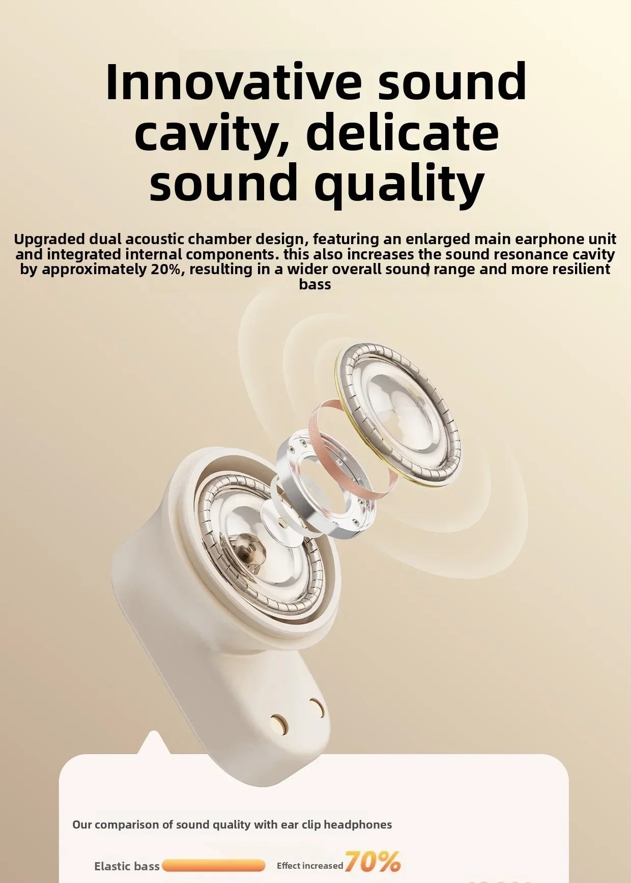 Auriculares inalámbricos Bluetooth 5.3 TWS con control táctil, larga duración de batería, bajos profundos, para juegos, modo dual, baja latencia.