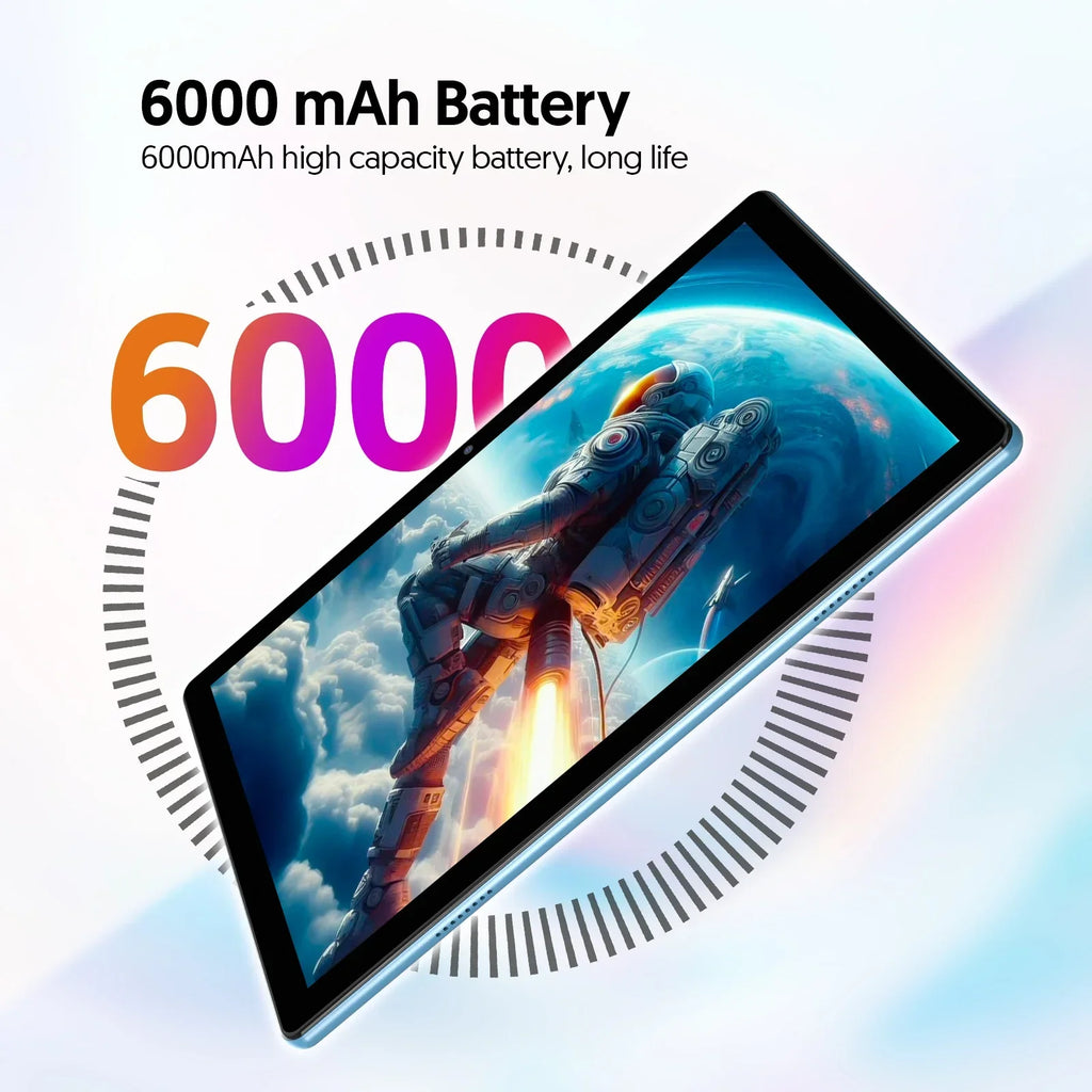 Tablet Android 15 BAKEN 10 pulgadas 12GB RAM 64GB Quad Core WiFi 5G