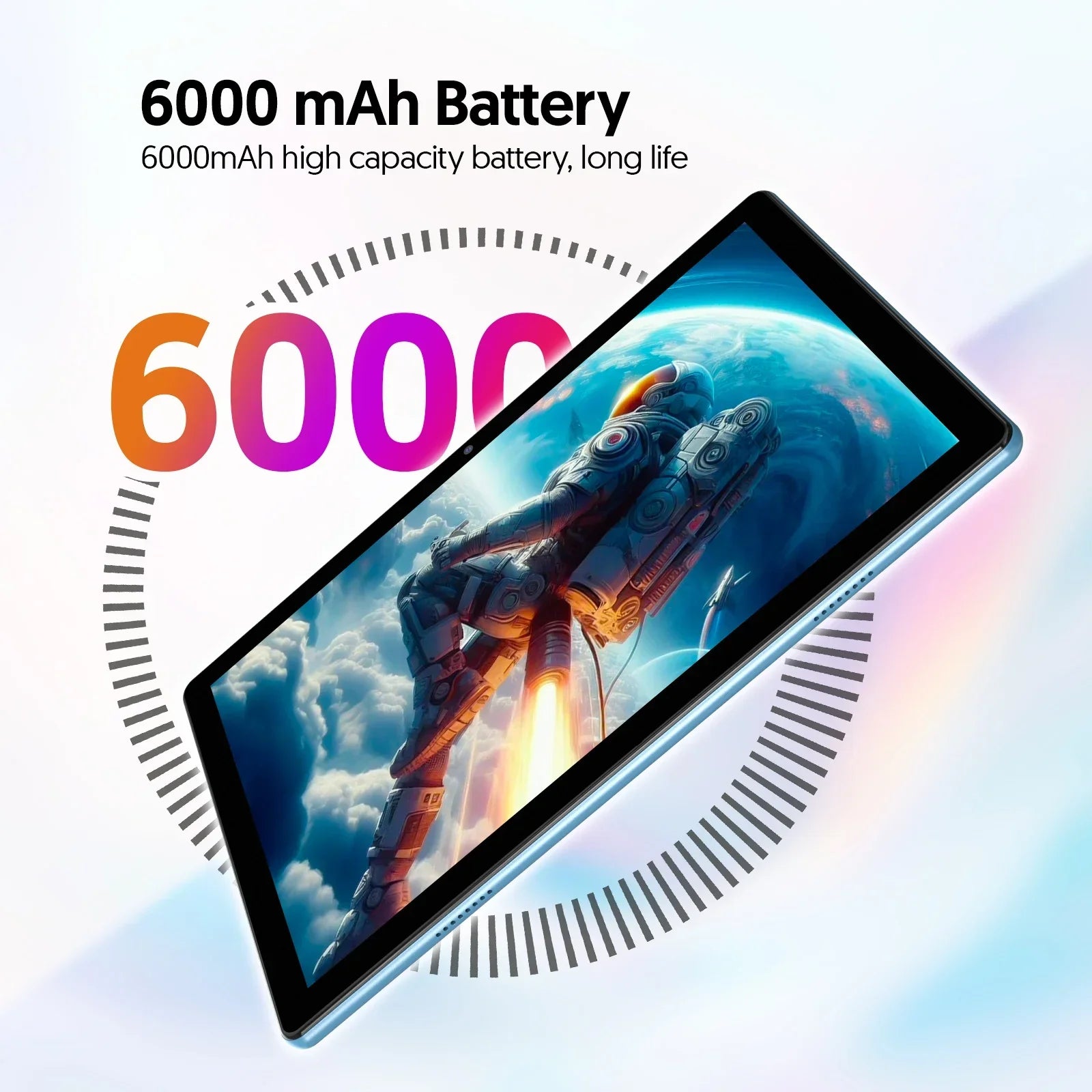 Tablet Android 15 BAKEN 10 pulgadas 12GB RAM 64GB Quad Core WiFi 5G