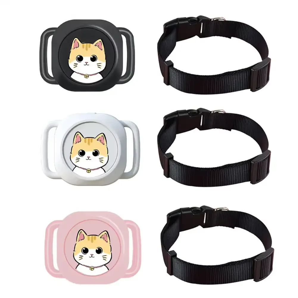 Localizador de rastreador GPS antipérdida, rastreador de actividad inteligente compatible con Bluetooth, rastreador de ubicación Global en tiempo Real para perros y gatos