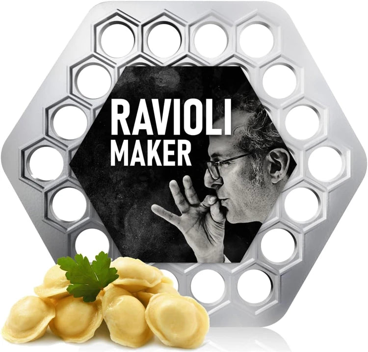 Fabricante de raviolis ruso con 37 agujeros, molde para dumplings, aleación de aluminio, Pelmeni, fabricante de dumplings de carne, cortador de dumplings hecho a mano JT567