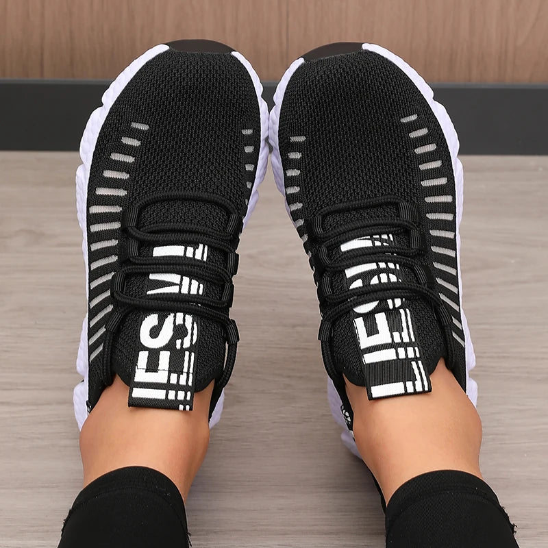 Zapatillas deportivas de plataforma para mujer — transpirables y cómodas