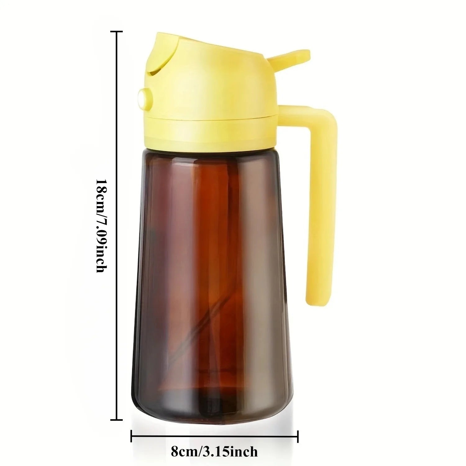 Pulverizador de Aceite Marrón 2en1 470ml