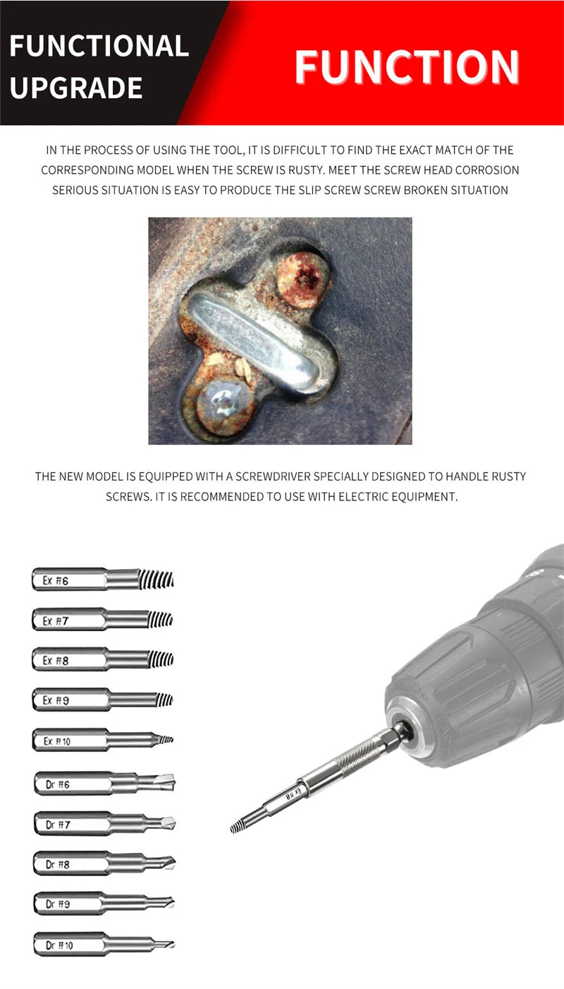 Juego de puntas de destornillador magnético Torx Phillips, llave removedora de enchufe, herramientas de reparación de teléfono y PC, accesorios de herramientas eléctricas