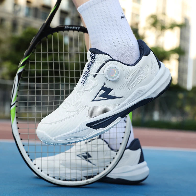 Tenis casuales para hombre con hebilla giratoria, ligeros y transpirables