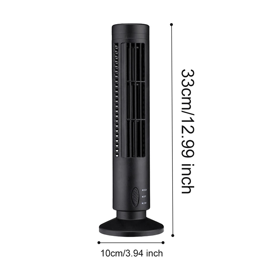 Mini Aire Acondicionado LED Vertical Sin Aspas
