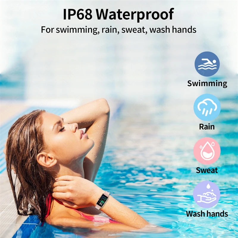Reloj Inteligente LIGE Fitness Monitor Cardíaco y SpO2