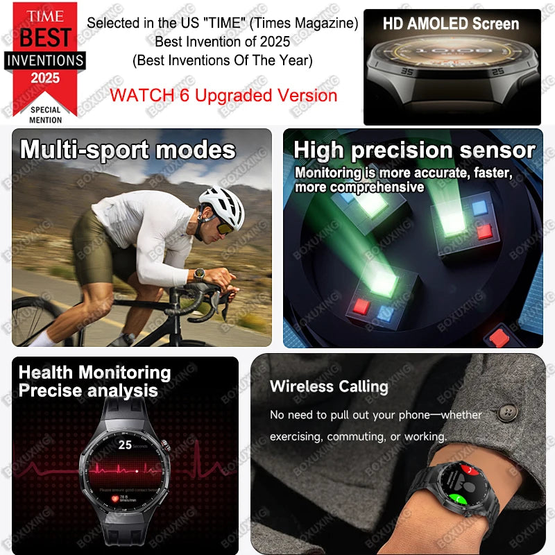 Reloj Inteligente Watch 6 Pro AMOLED GPS