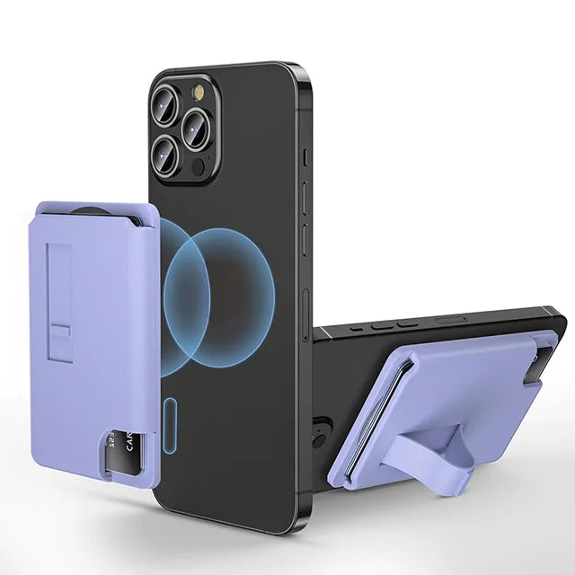 Funda Magnética 2 en 1 con Tarjetero para iPhone 16 15 14 Pro Max 13