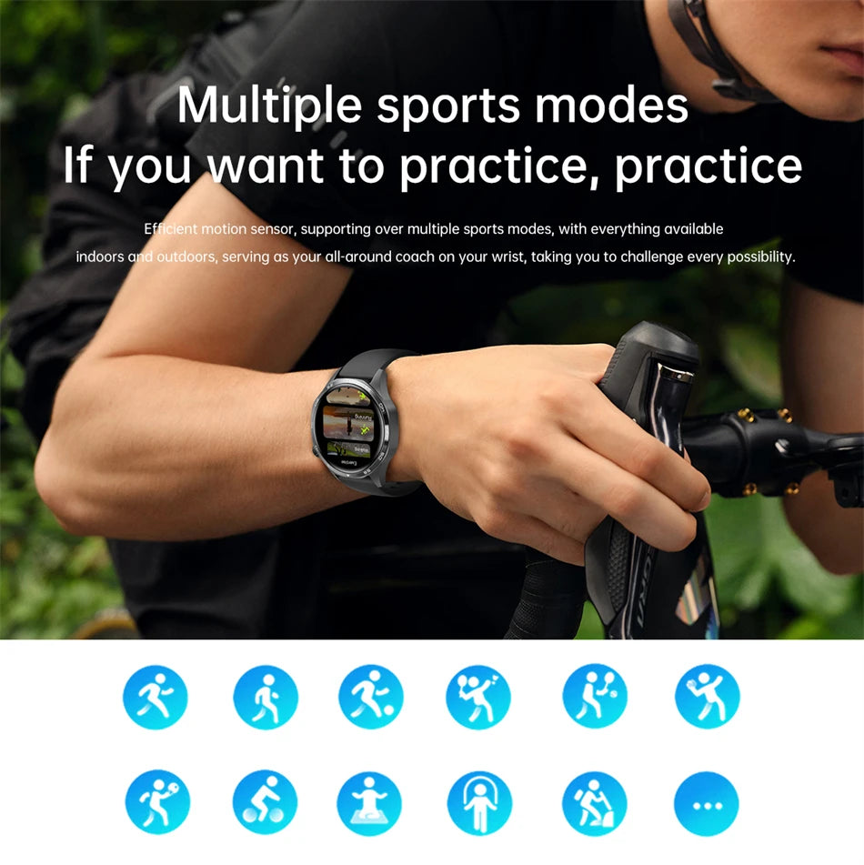 Reloj Inteligente 5 Pro con AMOLED, GPS, NFC, Brújula y Llamadas Bluetooth