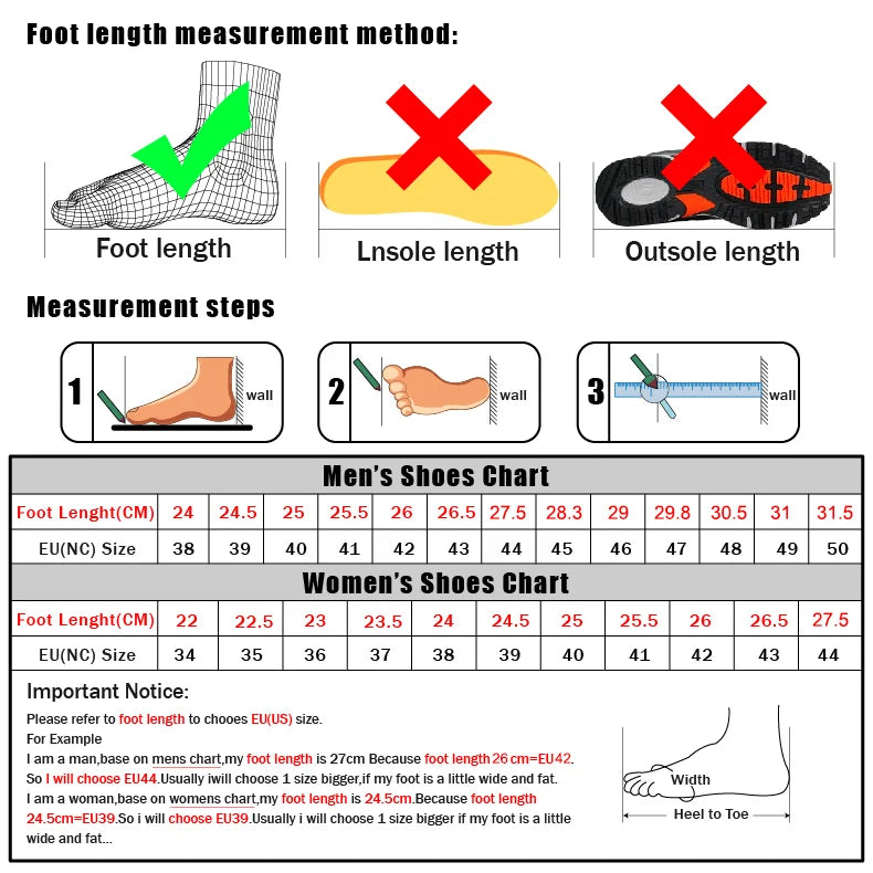 Zapatos informales transpirables para hombre, zapatos de agua ligeros antideslizantes Unisex, zapatos vulcanizados flexibles para mujer, zapatos de senderismo al aire libre 2025
