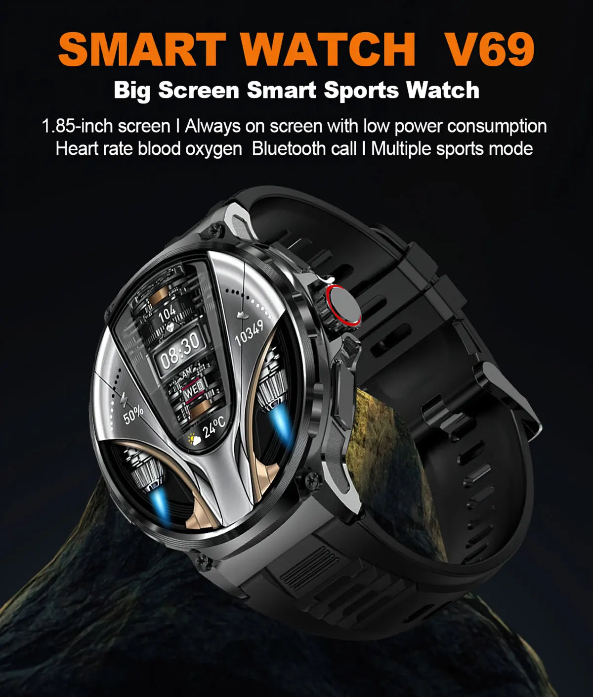 Reloj Inteligente Amazfit GPS AMOLED Deportivo