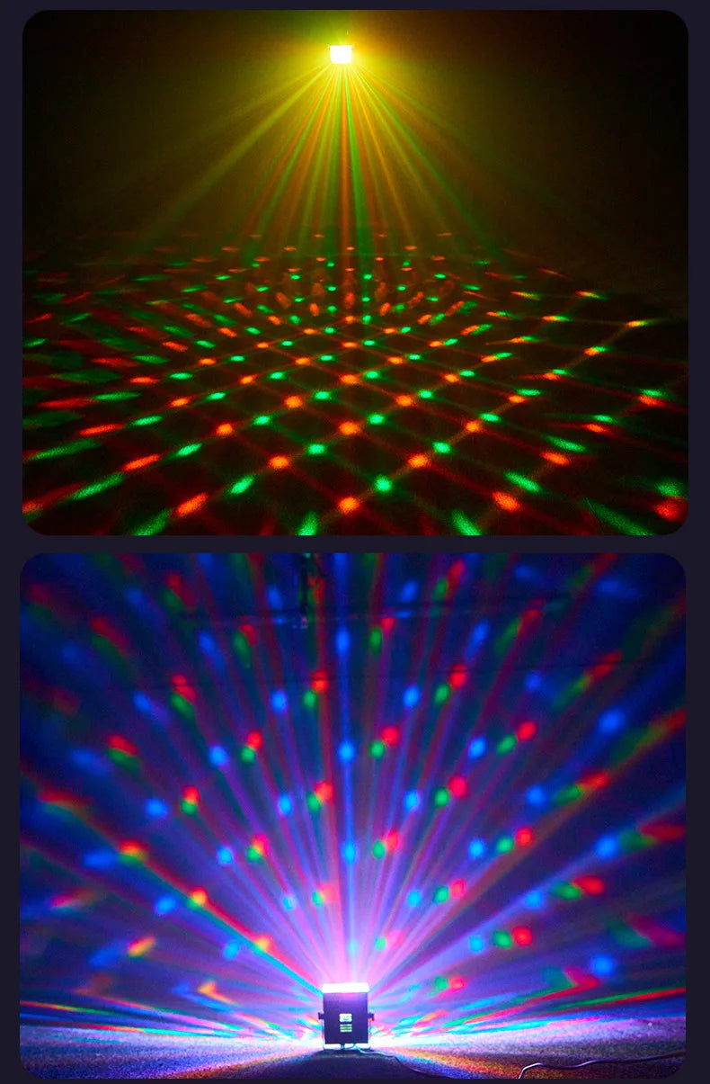 Luz LED Nocturna con Control Remoto para Fiesta