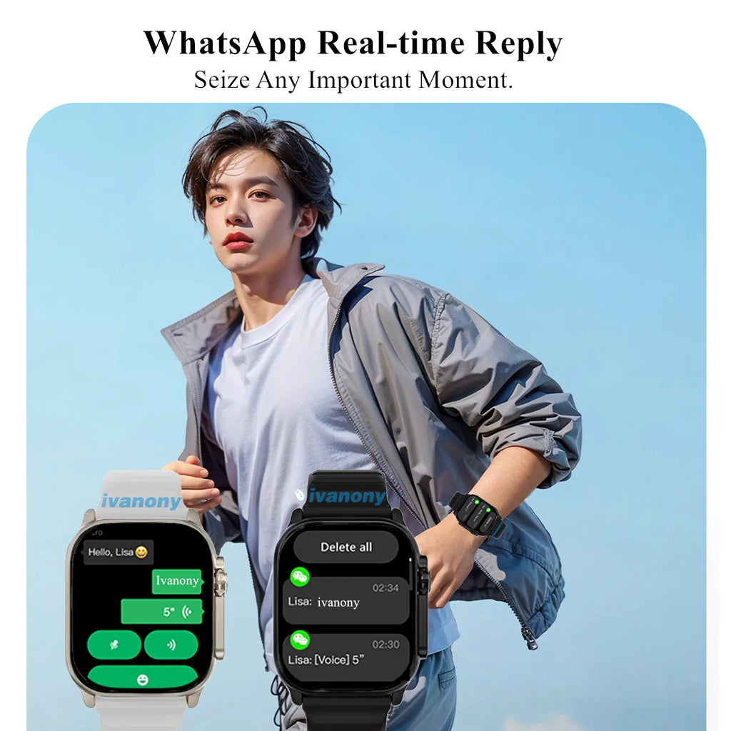 Reloj Inteligente H26 Ultra Plus AMOLED Brujula