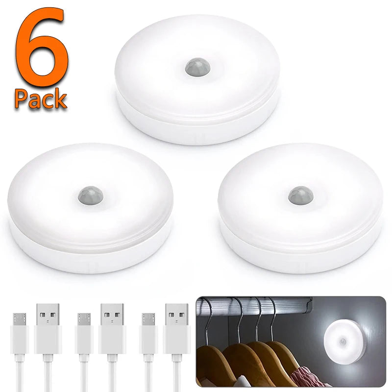 Luces LED con Sensor de Movimiento para Estante