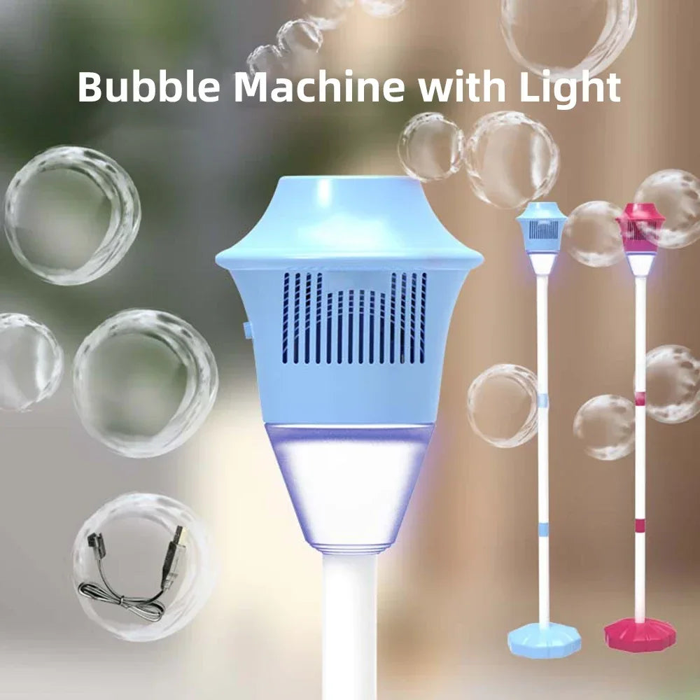 Máquina de Burbujas Automática con Luz para Fiestas y Celebraciones