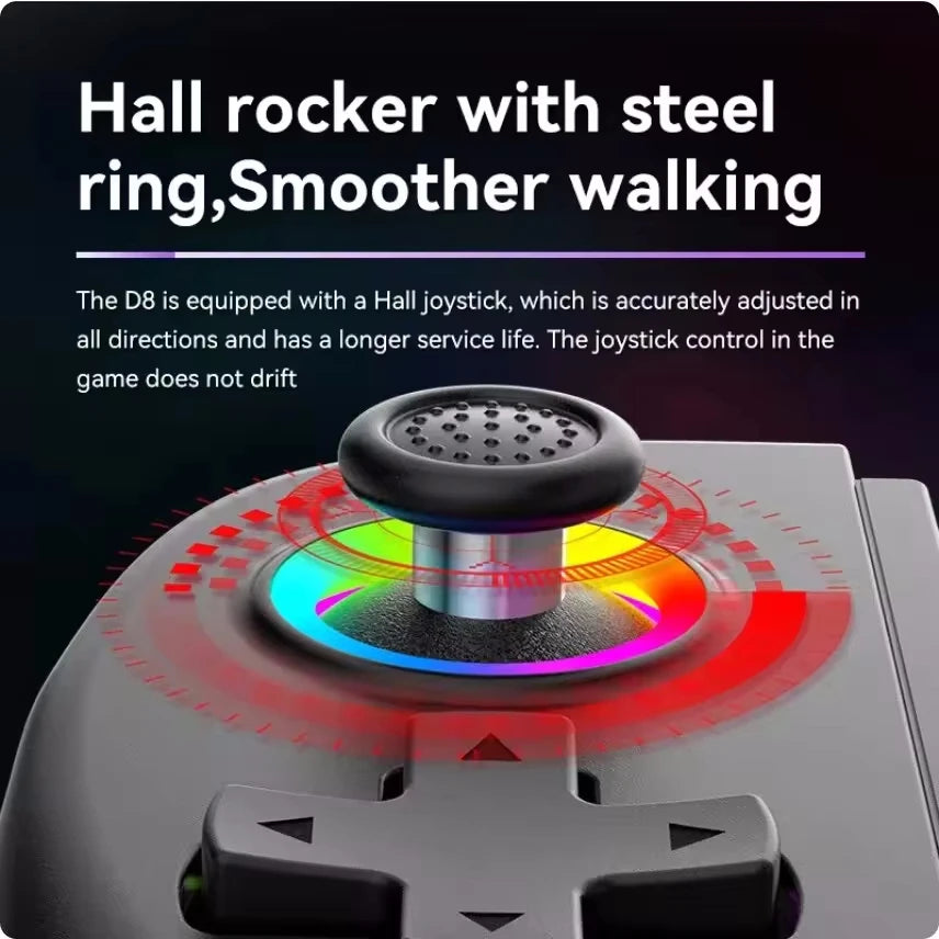 Control inalámbrico Bluetooth para PS4, PS3, Switch, iPhone, Android, PC móvil, teléfono móvil, tableta, Hall, Gamepad, controlador de juego, Pad de juego