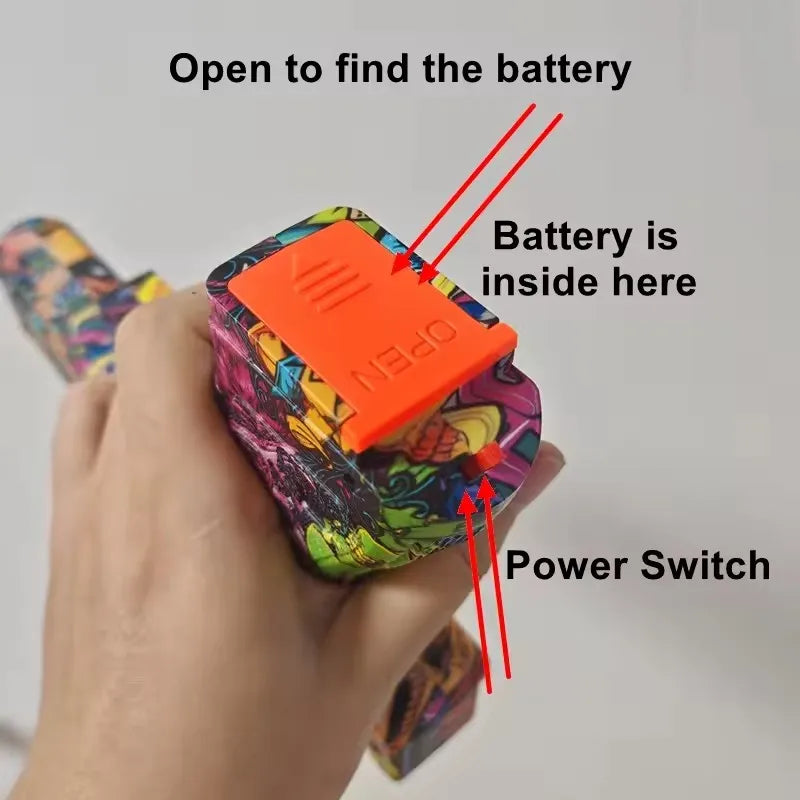 Pistola de Gel Eléctrica Oike Automática para Juego al Aire Libre