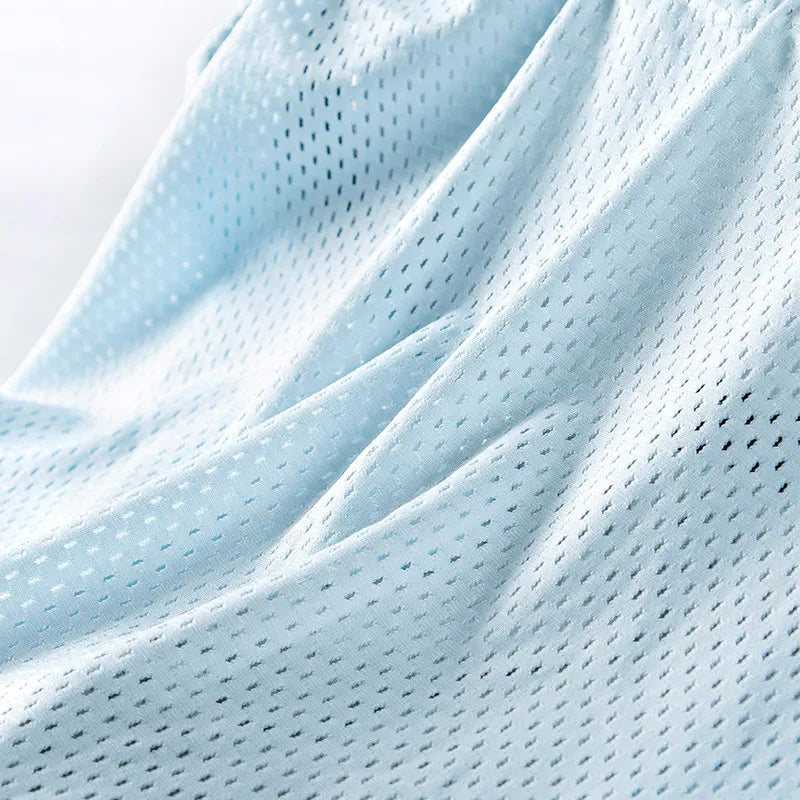 MiiOW, 3 uds., ropa interior de seda de hielo fresca para hombre, Boxers de malla transpirable, calzoncillos para hombre 7A, bragas antibacterianas en la entrepierna para hombre, calzoncillos Boxer