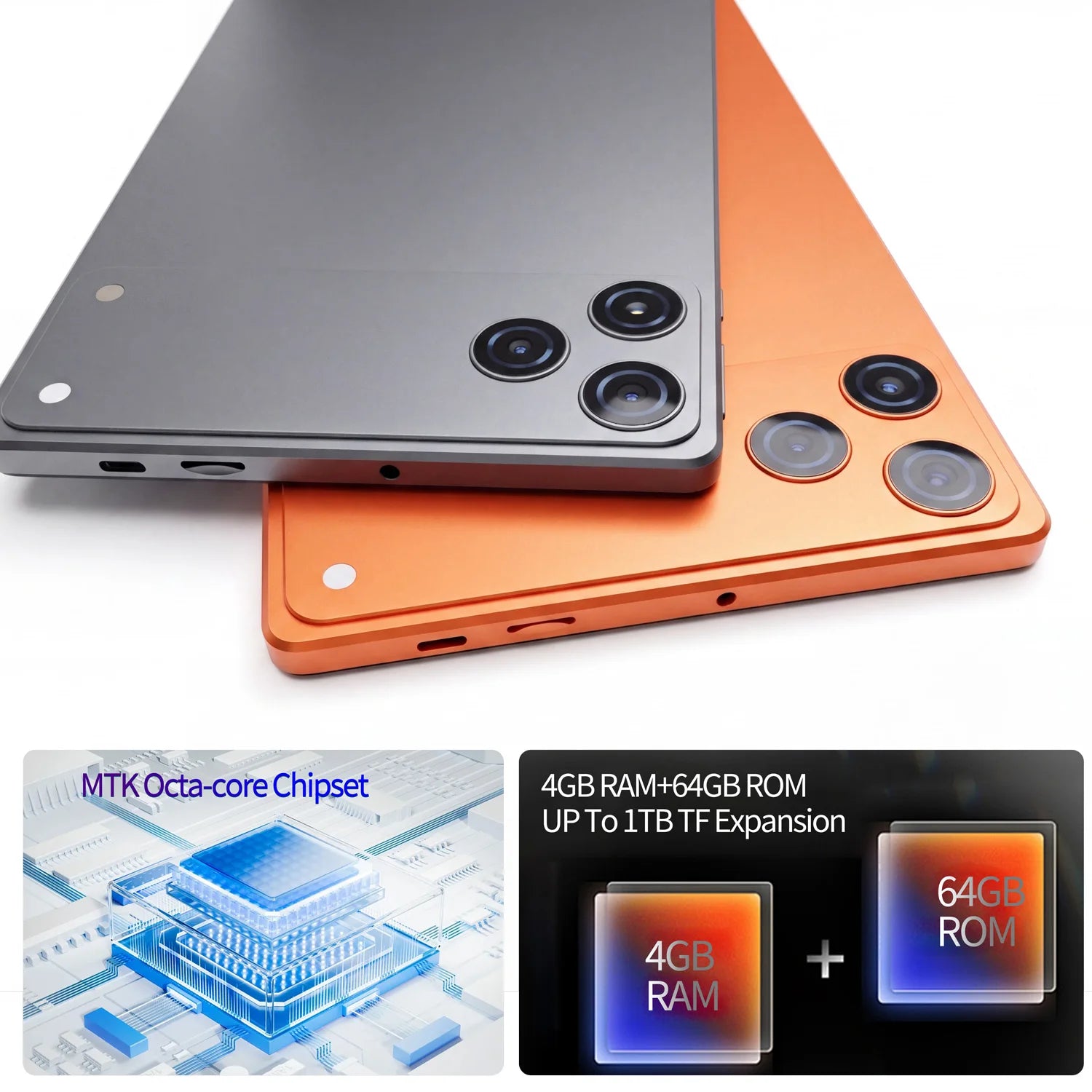 Nuevas tabletas Android de 9 pulgadas, Octa Core, 4GB+64GB ROM, cámaras duales, 5G WiFi, tableta PC con IA para acelerar la velocidad, batería de 6000mAh, tableta infantil de Google.