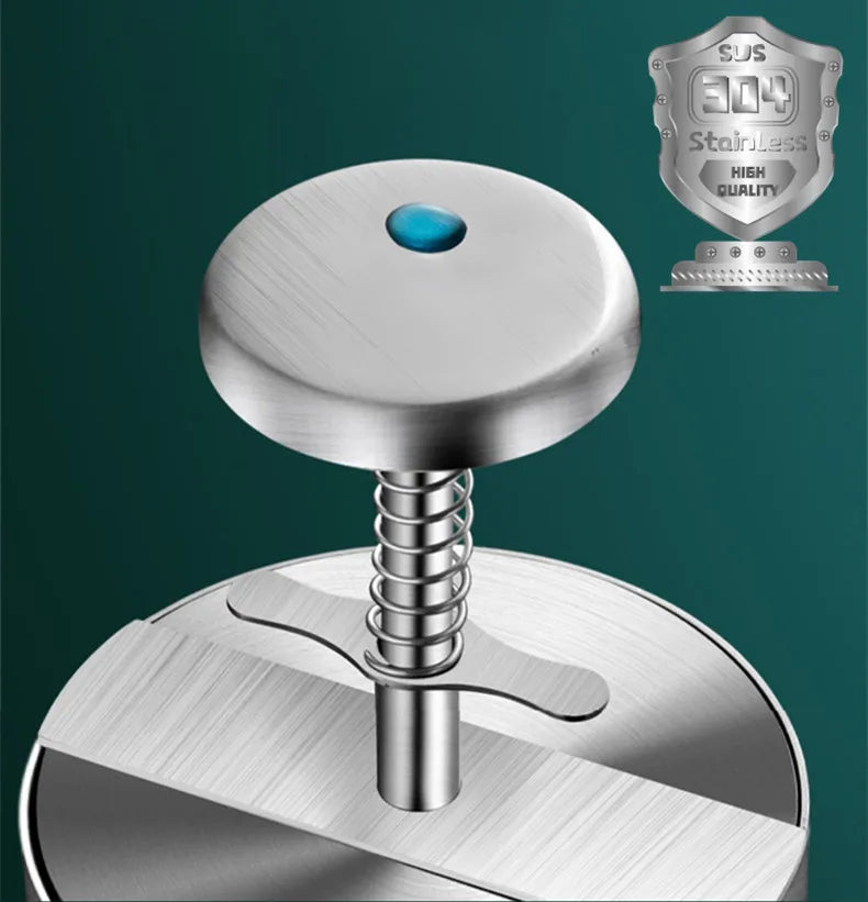 Prensa de carne para hamburguesas de acero inoxidable 304, molde para hacer hamburguesas, herramienta Manual para hacer pasteles, parrilla, carne, carne, cerdo, arroz, moldes para hacer prensa