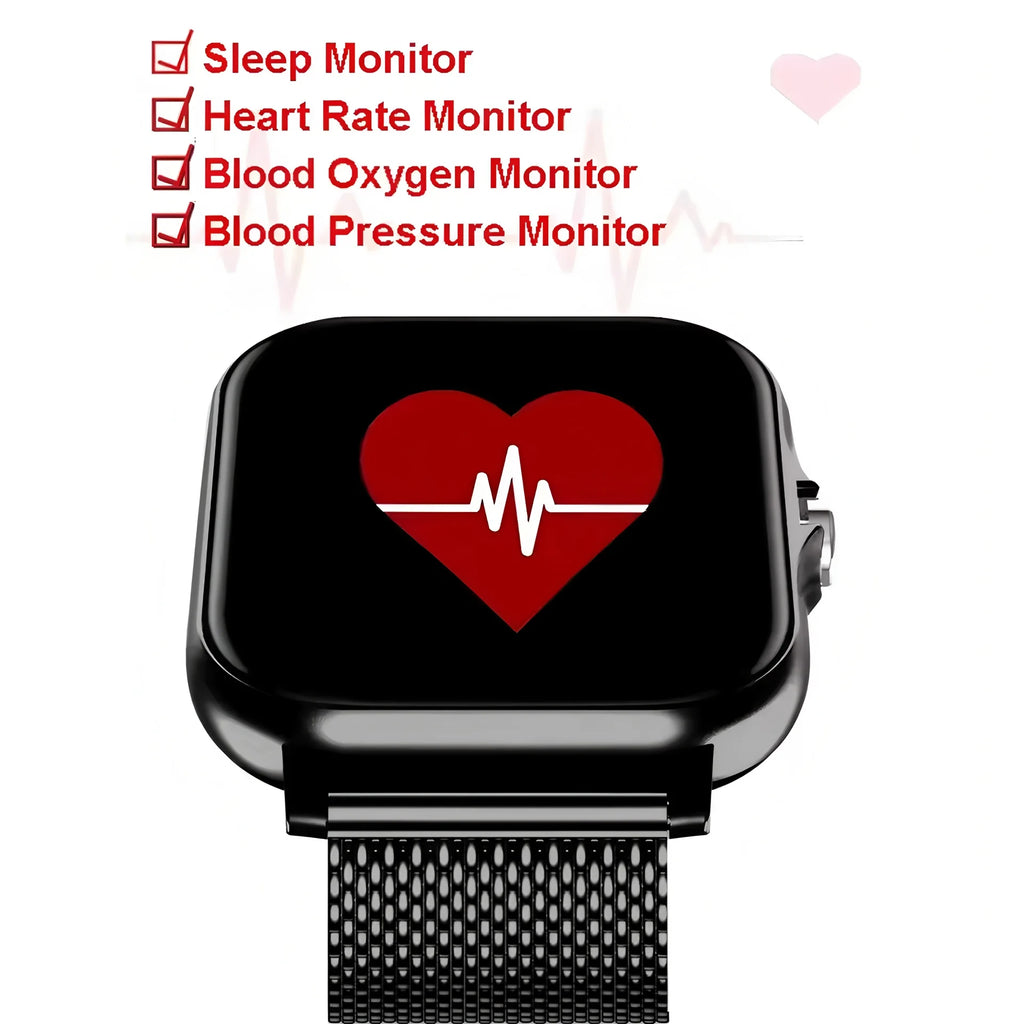 10050091741 hombres mujeres SmartWatch 2,02 Amoled llamada frecuencia cardíaca presión arterial deporte Fitness impermeable reloj inteligente para IOS Android