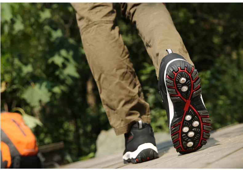Zapatos informales de cuero para hombre, zapatillas deportivas para correr, Tenis ligeros para caminar, Otoño e Invierno