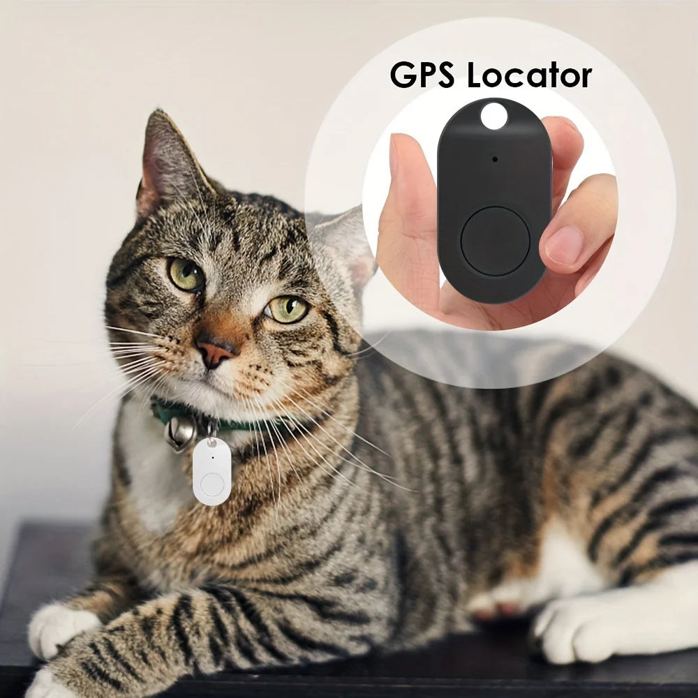 Dispositivo inteligente de seguimiento GPS portátil, localizador de llaves para perro, gato, BILLETERA, llavero, equipaje, 1 piezas