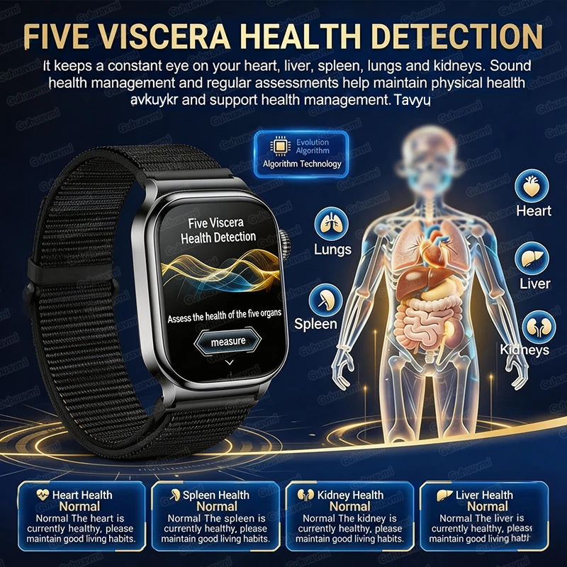 Reloj Inteligente Salud Grasa Corporal ECG