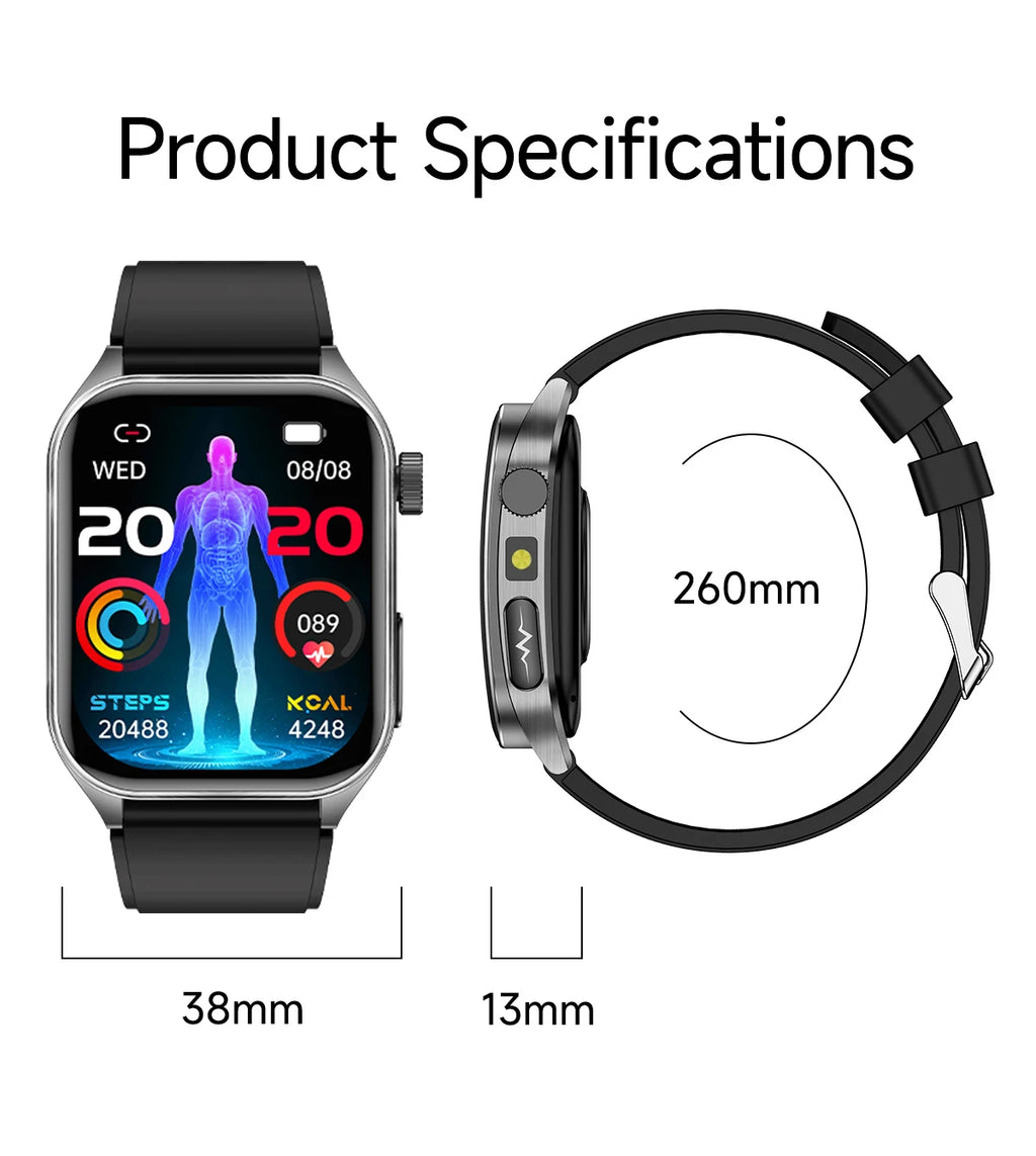 Reloj Inteligente Terapia Láser ECG Salud