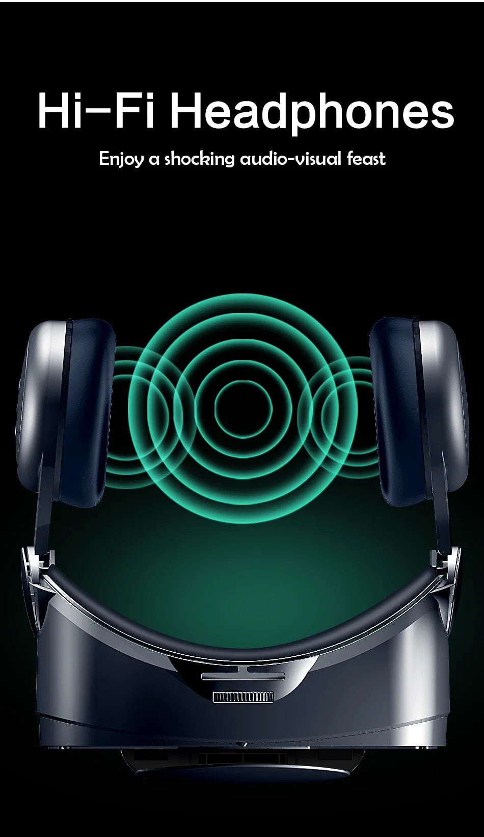 Gafas VR, Auriculares 3D, Dispositivos de Realidad Virtual, Casco, Lentes Viar, Gafas para Teléfono Inteligente, Controlador de Juegos Inteligente, Set de Gafas VR