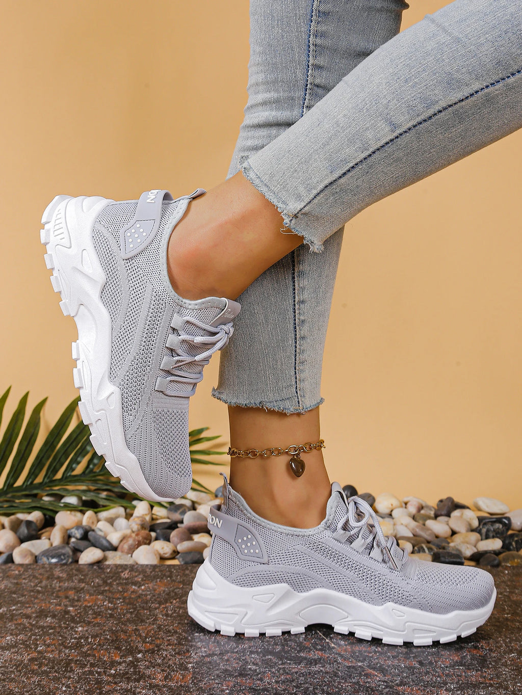 Zapatos de mujer, zapatillas con estampado de leopardo, zapatillas informales ligeras y transpirables para mujer, zapatos de venta con envío gratis