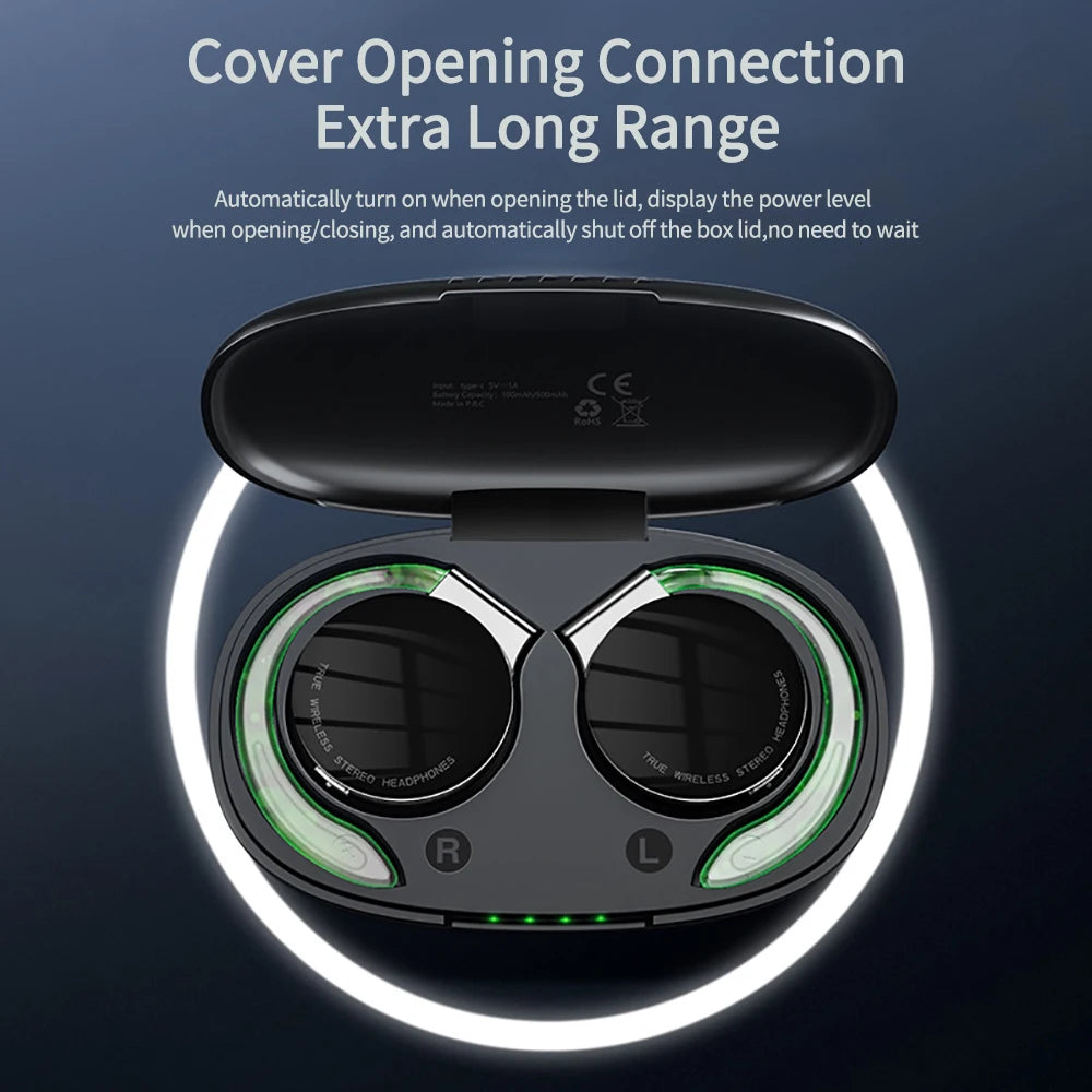 Auriculares TWS Oído Abierto Bluetooth Deportivos