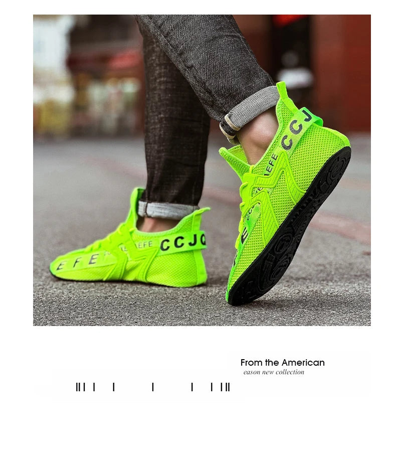 YRZL Mocasines Zapatos Hombres Casual Malla Transpirable Antideslizante Al Aire Libre Cómodo Interior Zapatos de Gimnasio Zapatos de Gran Tamaño para Hombres